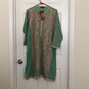 Brand new Khaddi kurti and dupatta